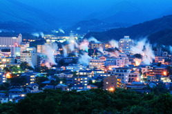 湯けむり展望台からの夜景